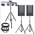 LOCATION sonorisation 1350W + 1 pack lumieres GIGBAR2