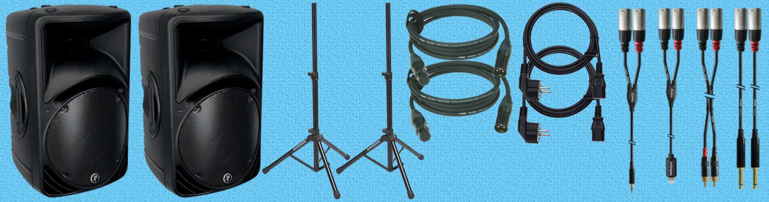 Location enceintes de sonorisation pour concert et soire Dj pack de deux enceintes amplifies SRM450-V3